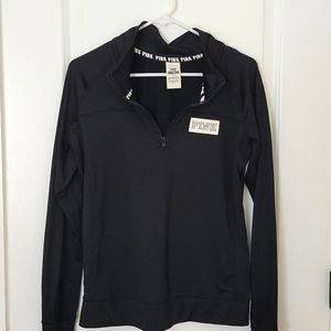 PINK Victoria's Secret 3/4 Zip Size Large